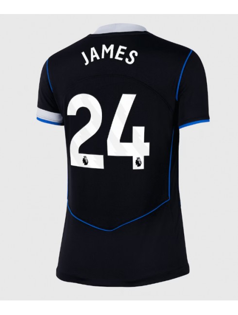 Zenske Futbalové oblečenie Chelsea Reece James #24 2025-26 Krátky Rukáv - Tretina Zenske Futbalové oblečenie Chelsea Reece James #24 2025-26 Krátky Rukáv - Tretina